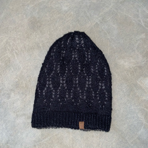Super cute Navy element x Zumiez beanie girly Streetwear y2k headwear indie vibe - Picture 1 of 5